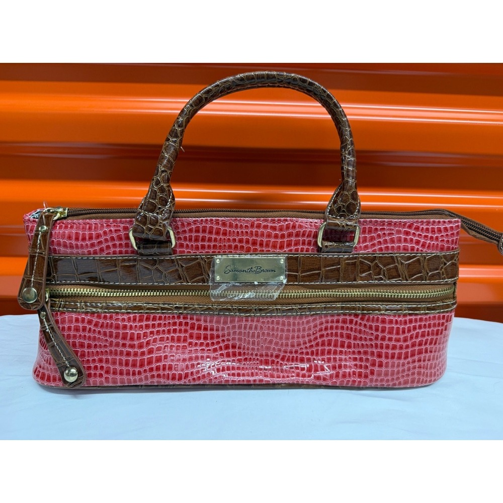 Samantha Brown Insulated Wine/Cooler Bag With Opener‎ WATERMELON PINK NWTS